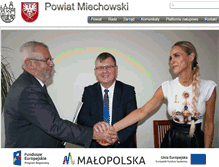 Tablet Screenshot of miechow.pl