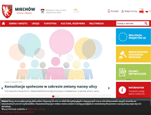 Tablet Screenshot of miechow.eu